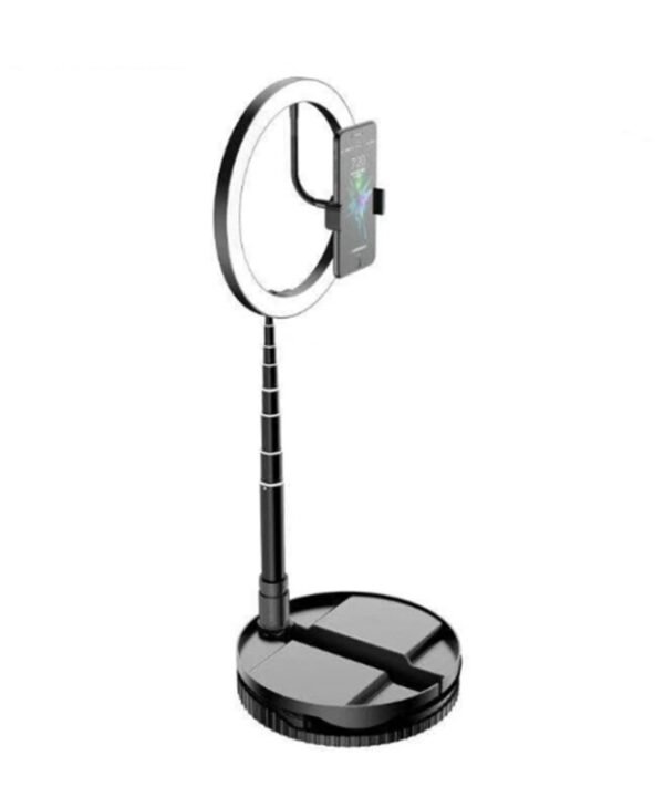 Portable Collapsible Studio-Level Professional Fill Light Mobile Phone Bracket LED Ring Light