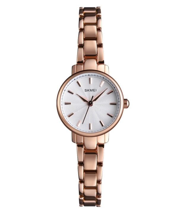 Skmei 1410 Lady Quartz Watch European and American Fashion Watch Business Leisure Steel Belt Lady Watch