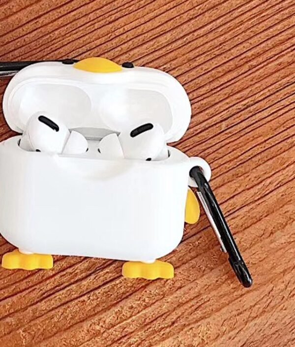For Apple AirPods Pro Cute Duck Bluetooth Headphone Protective Case