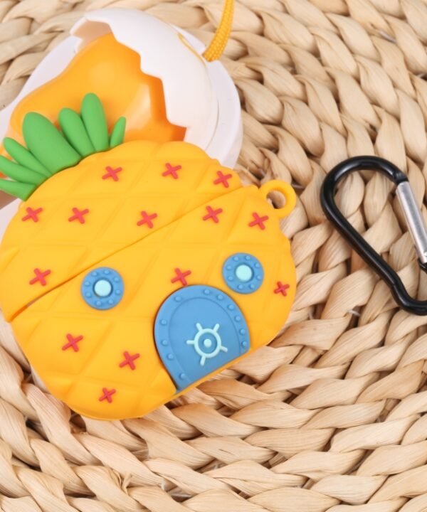 For Apple AirPods Pro Pineapple Appearance Bluetooth Headphone Protective Case