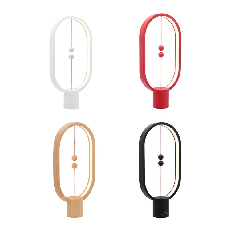 Allocacoc Heng Balance Lamp LED Night Light USB Powered Bedroom Office Table Night Lamp Novel Light Home Decor Lighting Indoor - Image 3