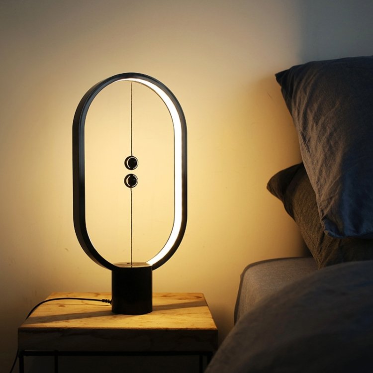 Allocacoc Heng Balance Lamp LED Night Light USB Powered Bedroom Office Table Night Lamp Novel Light Home Decor Lighting Indoor - Image 7