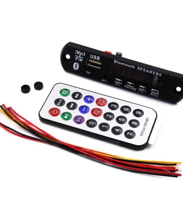 Newest Arrival 1pcs Wireless Bluetooth 12V MP3 WMA Decoder Board Audio Module USB TF Radio For Car accessories, WMA Decoder Board