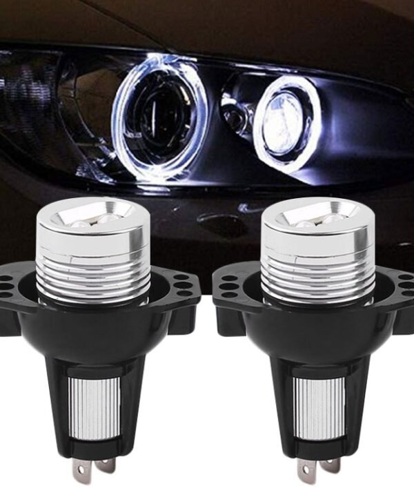 2 PCS 6W Headlight Angel Eye Light Bulb Fog Light Car Accessories for BMW E90 / BMW E91