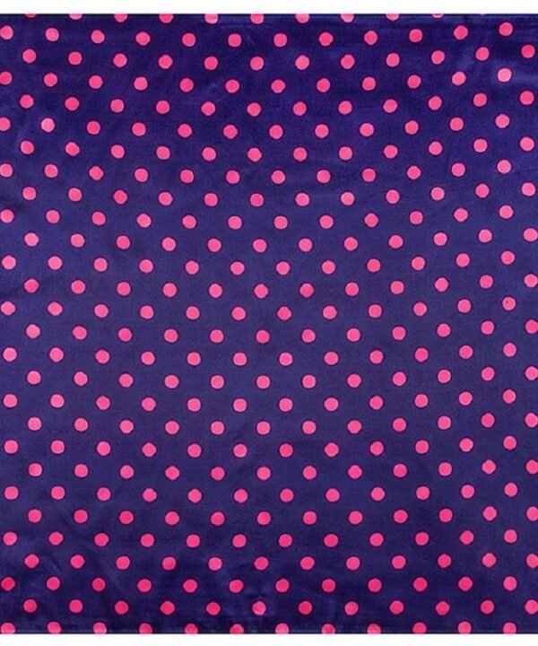 Spring Ladies Dots Pattern Silk ImitationSmall Scarf Square Scarf, 60 x 60cm