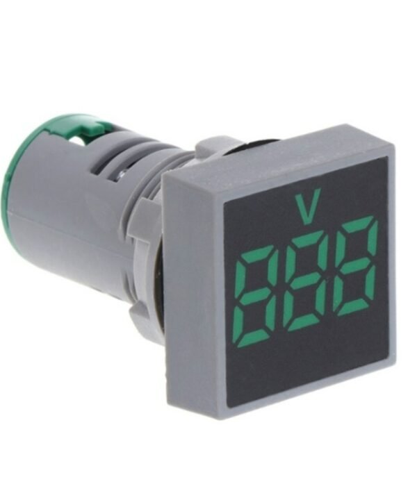 AD101-22VMS Mini AC 50-500V Voltmeter Square Panel LED Digital Voltage Meter Indicator