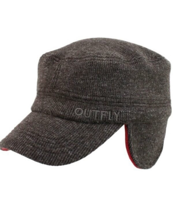 OUTFLY Winter Windproof and Warm Corduroy Bomber Hats, S (54-56cm)