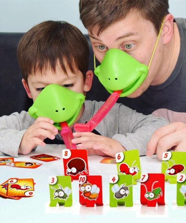 Tricky Props Lizard Tongue Snatch Interactive Sports Board Game Toys