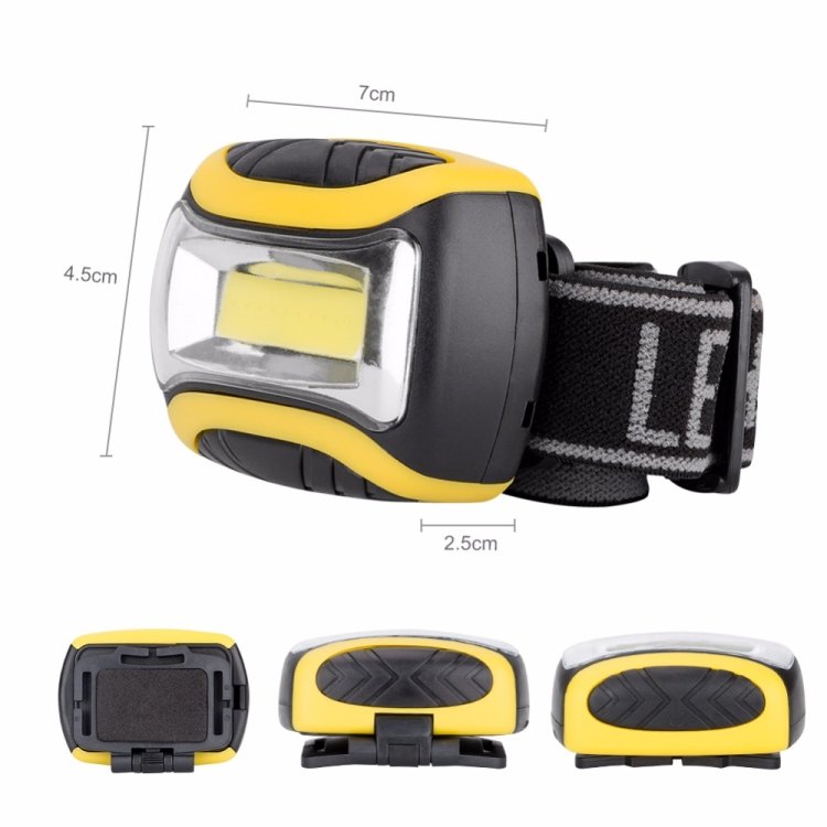 Outdoor Head lamp COB LED Headlamp Flashlight 3 Mode Head Light Headlight Linterna Frontal Torch For Bicycle Fishing Light - Image 5