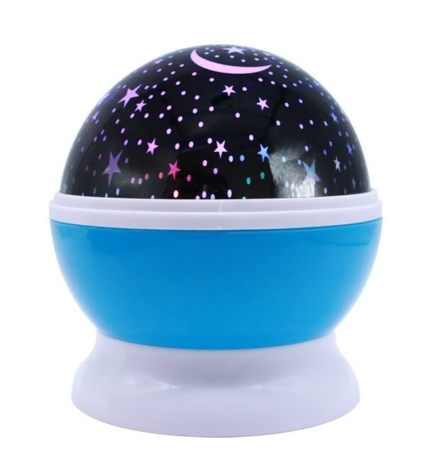 Stars Starry Sky LED Battery USB  Night Light Projector Luminaria Moon Novelty Table Night Lamp for Children, Blue, Pink, Purple