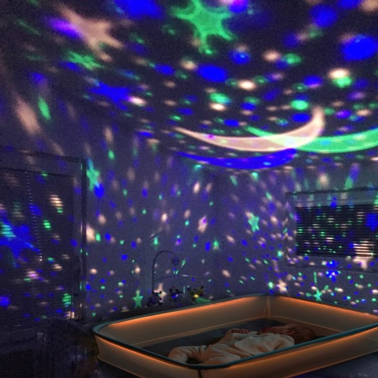 Stars Starry Sky LED Battery USB Night Light Projector Luminaria Moon Novelty Table Night Lamp for Children, Blue, Pink, Purple - Image 5