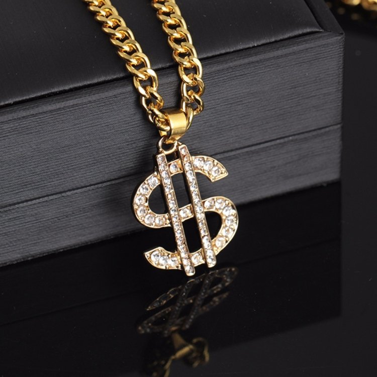Hip-Hop S Shape Necklace Sweater Chain