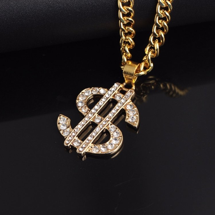 Hip-Hop S Shape Necklace Sweater Chain - Image 2