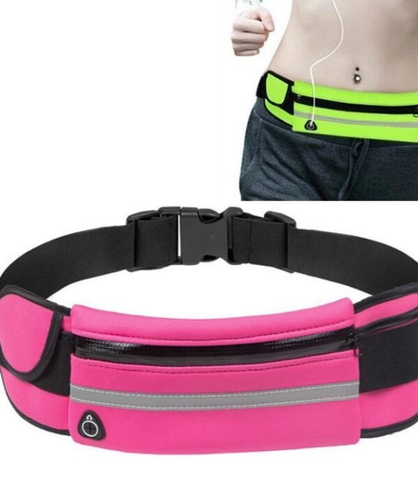 Kettle Pockets Outdoor Sports Mobile Phone Pockets Waist Bag, Rose Red, Sky Blue, Black, Green, Orange