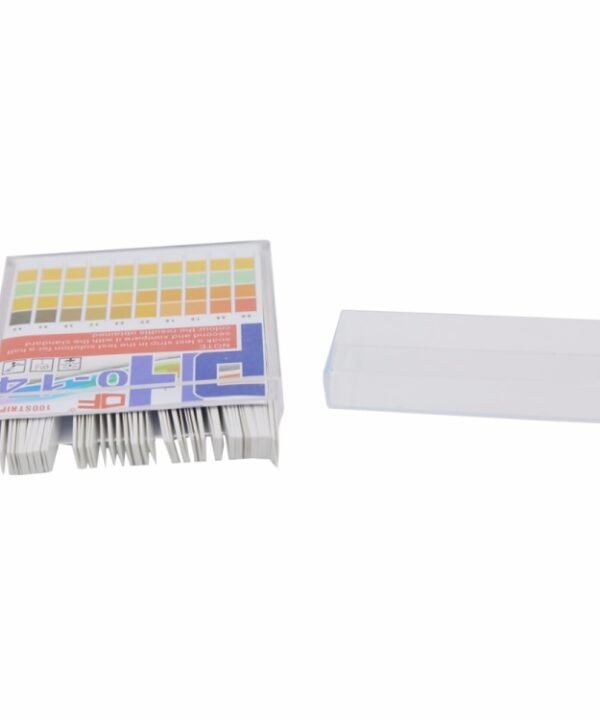 100 Strips/box  pH Test Strips 0-14 Scale Premium Litmus Tester Paper Ideal for Test pH Level of Water