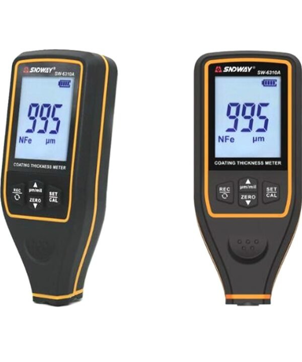 SNDWAY High-precision Car Paint Finish Coating Thickness Gauge Paint Measuring Instrument, SW6310A Standard Edition, SW6310B Upgrade Edition