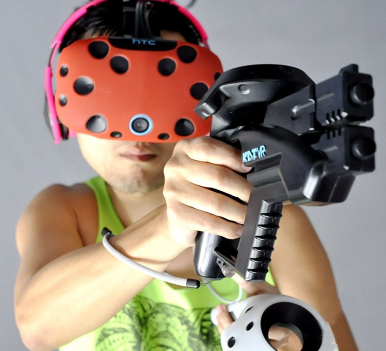 VR VIVE Gun Controller for HTC Vive Headset VR Experience Shop Shooting Game VR Handgun - Image 5