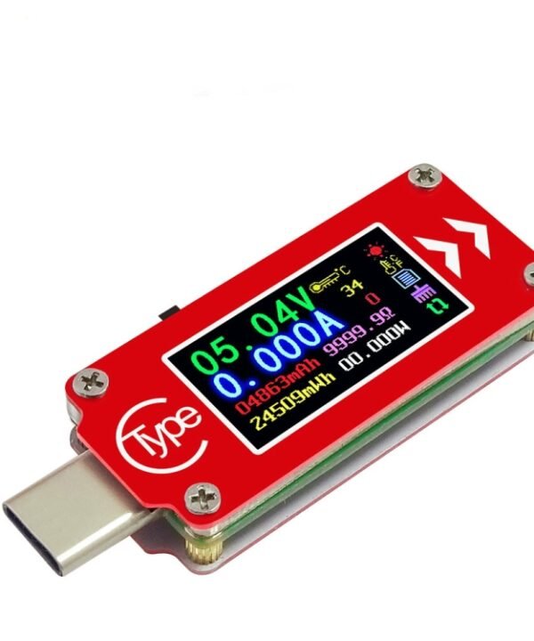 TC64 Color Ccreen PD Fast Charge Detection Type-C Voltage Current Meter Tester