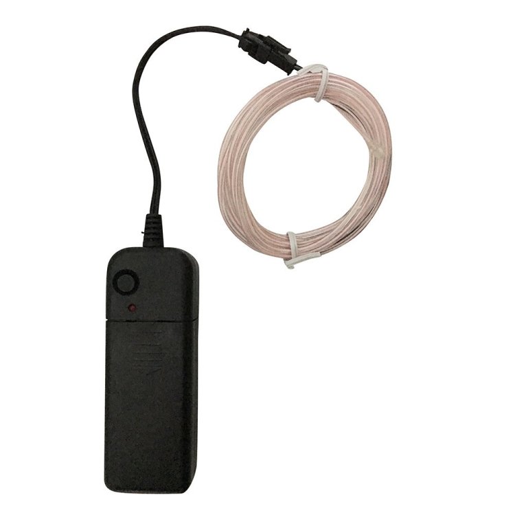 Flexible LED Light EL Wire String Strip Rope Glow Decor Neon Lamp USB Controlle 3M Energy saving Mask glasses glow line F277, TBD0156472001A, TBD0156472001B, TBD0156472001C, TBD0156472001D, TBD0156472001E, TBD0156472001F, TBD0156472001G, TBD0156472001... - Image 3