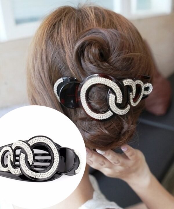 Rhinestone Hair Clip Hair Crabs Clamp Accessories Large Styling Tools Hair Accessories Women Hairpin