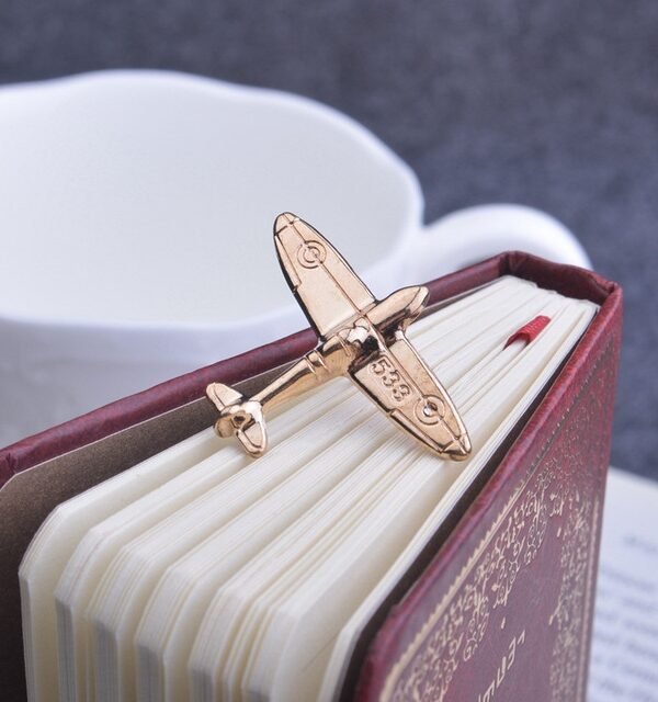 Retro Air Plane Brooches For Men, Gold, Sliver