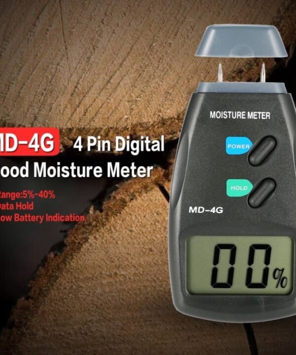 MD-4G 4 Pins Wood Moisture Meter Digital LCD Soil Grain Moisture Meters