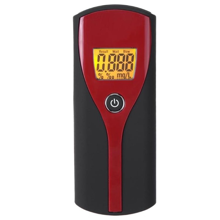 W637 Digital Breath Alcohol Tester Easy Use Breathalyzer Alcohol Meter Analyzer Detector with LCD Display - Image 2