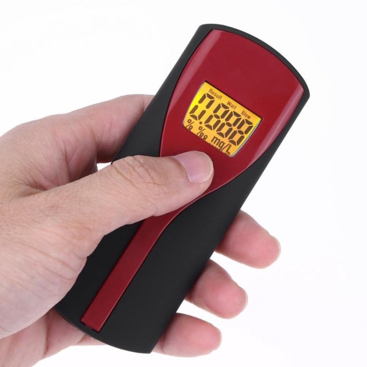 W637 Digital Breath Alcohol Tester Easy Use Breathalyzer Alcohol Meter Analyzer Detector with LCD Display - Image 4