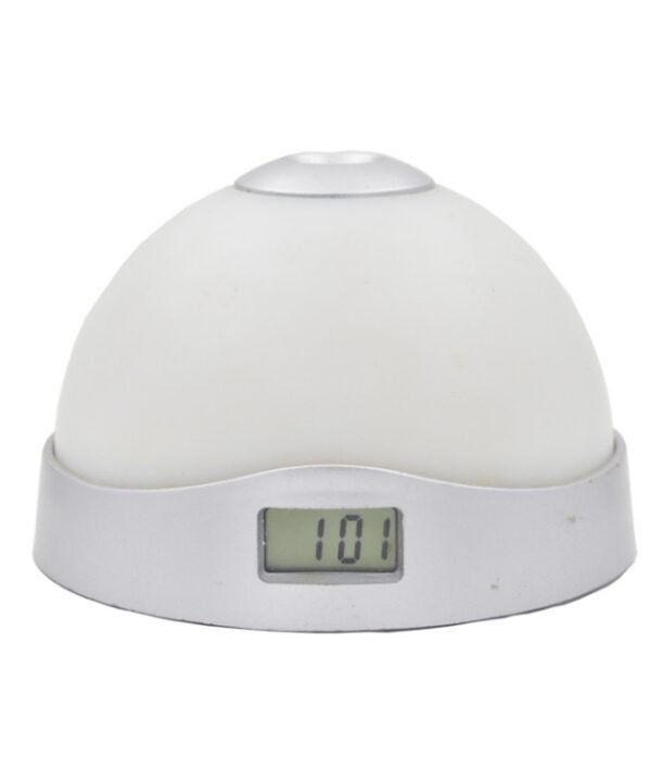 Lazy Magic Colorful Luminous Projection Clock LED Hemisphere Alarm Clock, Lazy Magic Clock