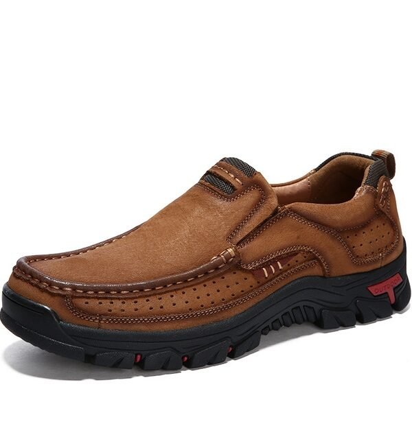 Comfortable and Breathable Non-Slip Set Feet Outdoor Hiking Sneakers Formal Shoes for Men, 38, 39, 40, 41, 42, 43, 44, 45, 46, 47, 48