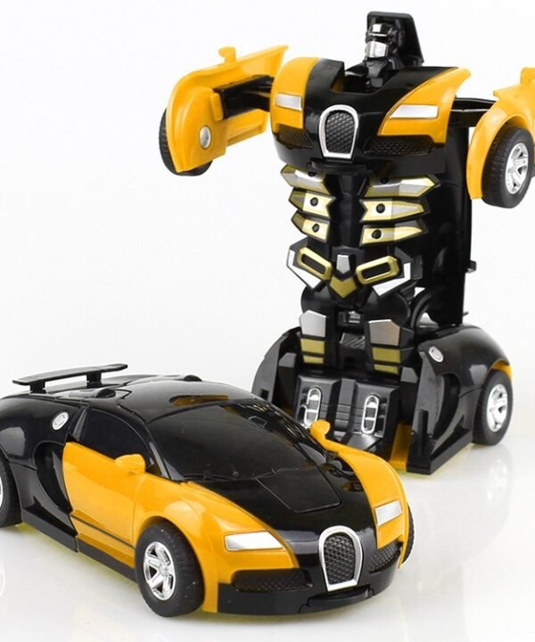 One-click Transforming Toy Car Impact Deformation Toy Model Car