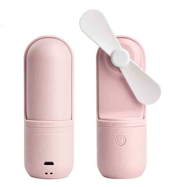 USB Charging Handheld Mini Folding Fan Desktop Fan