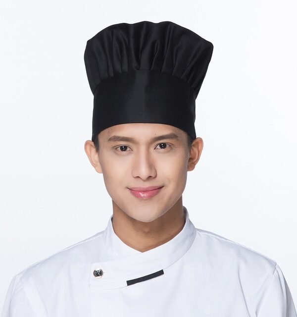 Hotel Coffee Shop Chef Hat Wild Anti-fouling Print Cap, One Size