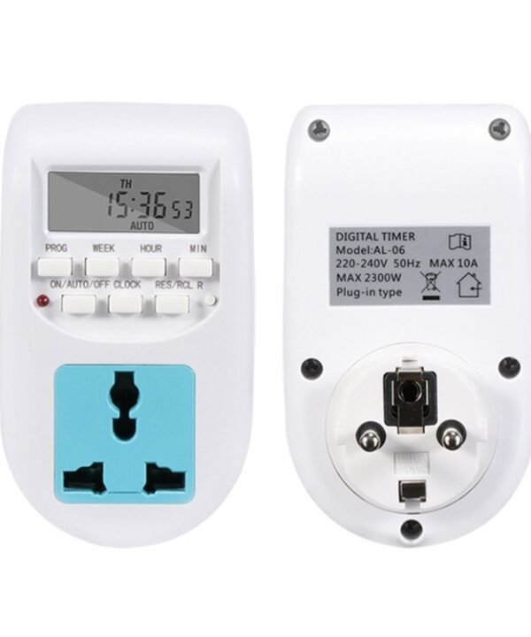 AL-06  220-240V  Digital Timer  Switch Socket, EU Plug