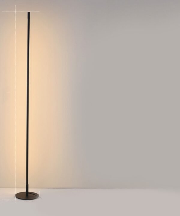 Minimalist Creative Bedroom Living Room Personality Atmosphere Light LED Floor Lamp, Warm Light, White Light, Stepless Dimming
