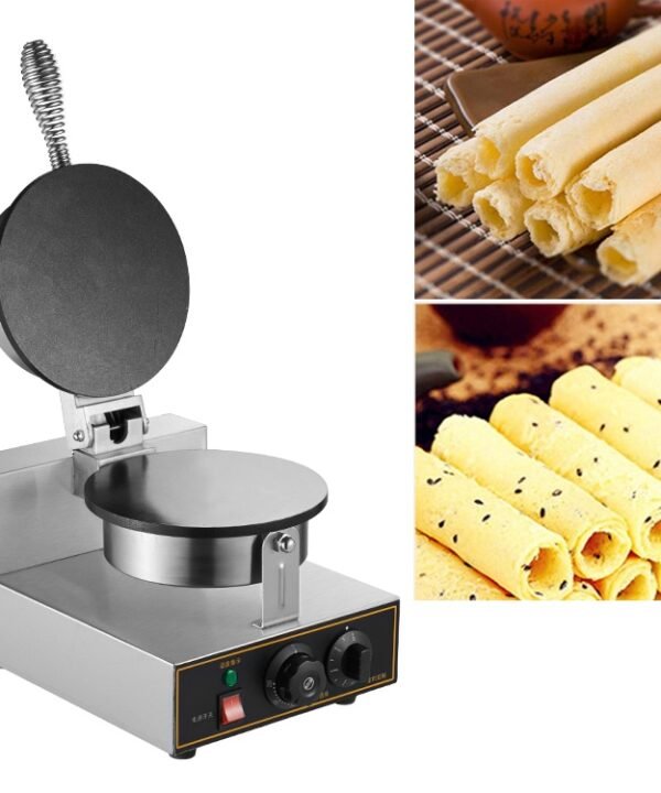 Stainless Steel Single-head Egg Roll Machine Ice Cream Crisp Egg Roller, 320x250x178cm