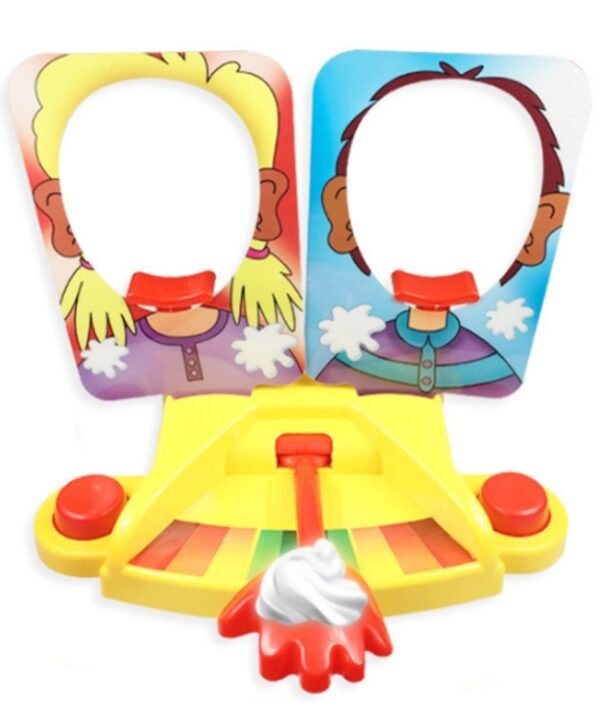 Pie Face Showdown Game Challenge Family Interactive Table Toy for Child  Prank Toys, Double, Single