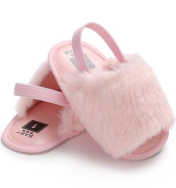 Baby Girls Sandals Soft Sole Casual Prewalker Summer Slippers Crib Shoes, 11cm, 12cm, 13cm