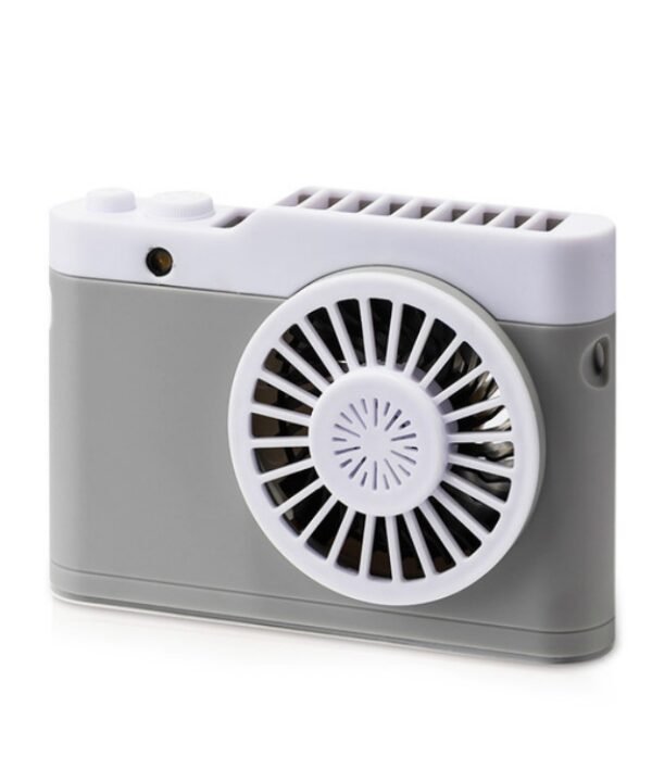Portable Mini Usb Charging Camera Fan Hanging Neck Small Fan