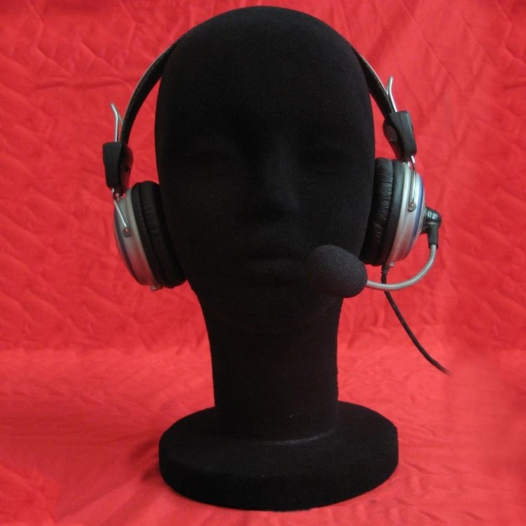 Female Foam Styrofoam Mannequin Head Model Wig Glasses Display Stand - Image 6