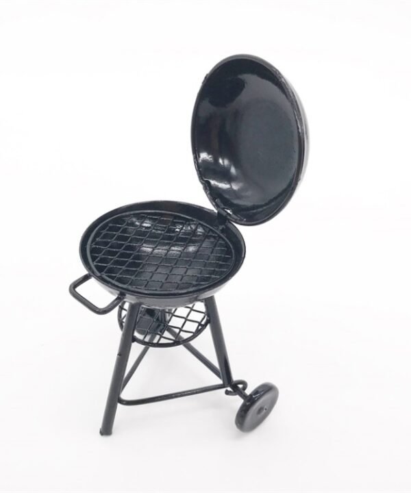 1:12 Mini House Toy Simulation Round Oven Outdoor Scene Decoration, Round Oven