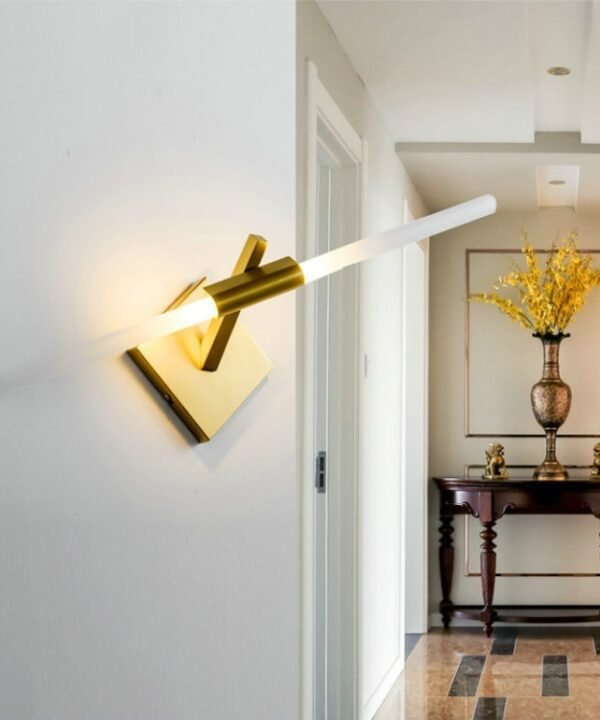 Modern Rotatable Double-headed Tree Wall Lamp, Without Light Source, With LED Light Source 5W