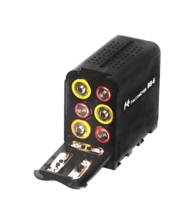 BB-6 AA Battery Box To F970 Box Universal Battery Box for LED Camera Light Fill Light