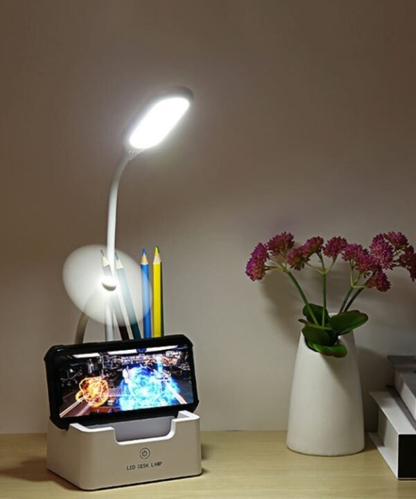 Student USB Charging Bedroom Touch LED Eye Protection Multifunctional Creative Desk Lamp, With Fan, Without Fan