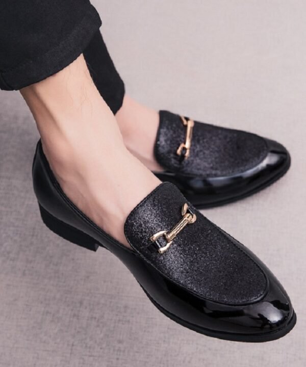 British Style Pointed Shoes Versatile Casual Shoes Slip-on Men Shoes, 38, 39, 40, 41, 42, 43, 44