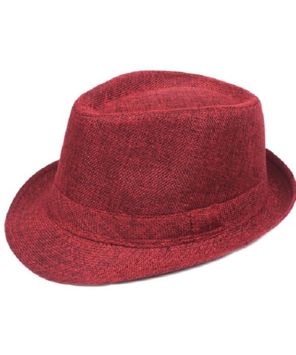 Fashion Seaside Sun Visor Hat Folding Net Surface Jazz Hat, Red 58cm, Khaki 58cm, Black 58cm, Light Grey 58cm, Brown 58cm, Dark Gray 58cm, Beige 58cm