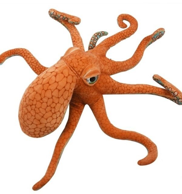 Simulation Octopus Plush Toy Pillow Underwater Animal Doll Creative Gift, 50cm, 80cm
