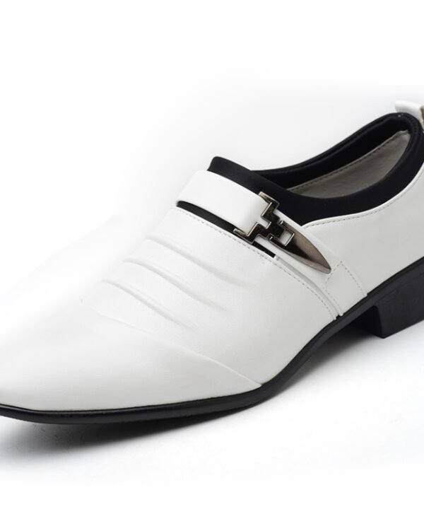 Men Set Business Dress Shoes PU Leather Pointed Toe Oxfords Shoes, 38, 39, 40, 41, 42, 43, 44, 45, 46