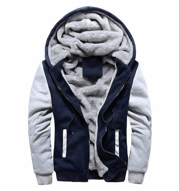 Winter parka men plus velvet warm windproof coats Large Size hooded jackets, M, L, XL, XXL, XXXL, 4XL, 5XL