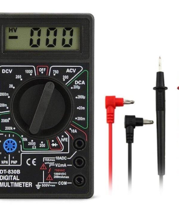 DT830B Mini Digital Multimeter Electrical Instrument